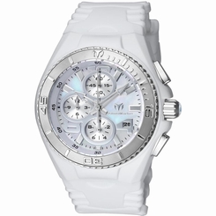 TECHNOMARINE WOMEN'S TECHNOMARINE SILICONE BAND STEEL CASE QUARTZ WATCH 115259
