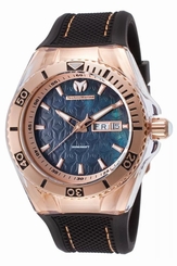 Technomarine TM115214 Unisex Monogram Rose Gold/Mother of Pearl Swiss Watch