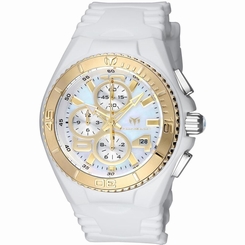 TECHNOMARINE WOMEN'S TECHNOMARINE SILICONE BAND STEEL CASE QUARTZ WATCH 115263