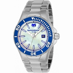 TECHNOMARINE MEN'S MANTA 44MM STEEL BRACELET & CASE QUARTZ WATCH TM-216005