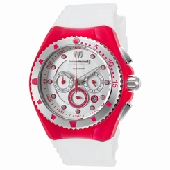 Fake AAA Technomarine Cruise TM-115238 Womens Silver Dial Watch with Silicone Strap Watch