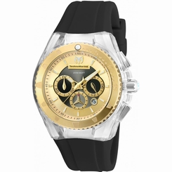 Fake AAA TECHNOMARINE WOMEN'S CRUISE 40MM BLACK SILICONE BAND QUARTZ WATCH TM-115173 Watch