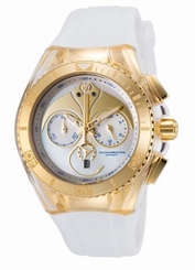 Technomarine 115004 NEW 2016 COLLECTION Cruise Dream Gold with White Strap