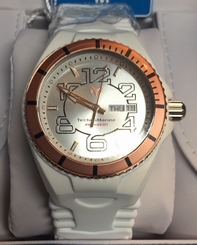 Technomarine TM-115145 Unisex Cruise JellyFish White & Rose Gold Swiss Watch