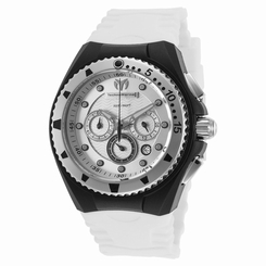 Technomarine Cruise TM-115239 Unisex Silver Dial Watch with Silicone Strap