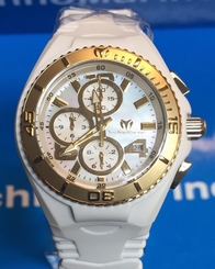 Technomarine TM115263 Women's 2016 Cruise JellyFish White and Gold Watch
