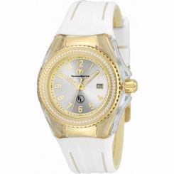 TECHNOMARINE WOMEN'S EVA LONGORIA 34MM SILICONE BAND QUARTZ WATCH TM-416025