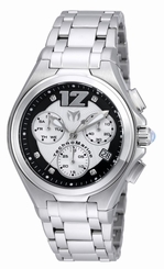 Technomarine Men's TM-215009 Manta Neo Classic Quartz Black, Silver Dial Watch