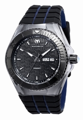 Technomarine Men's TM-115183 Cruise Locker Quartz Black Dial Watch