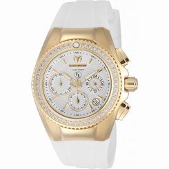 TECHNOMARINE WOMEN'S EVA LONGORIA 34MM SILICONE BAND QUARTZ WATCH TM-416002