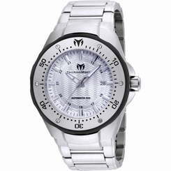 TECHNOMARINE MEN'S MANTA 48MM STEEL BRACELET & CASE AUTOMATIC WATCH TM-215093