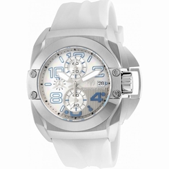 TECHNOMARINE MEN'S REEF 45MM SILICONE BAND STEEL CASE QUARTZ WATCH TM-515013
