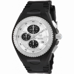 TECHNOMARINE WOMEN'S CRUISE 40MM BLACK SILICONE BAND QUARTZ WATCH TM-115269