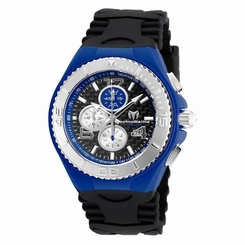 TECHNOMARINE MEN'S TECHNOMARINE SILICONE BAND STEEL CASE QUARTZ WATCH 115297