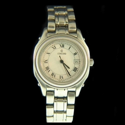 Concord Steeplechase Stainless Steel Ladies Watch 14.36.260 Swiss Made