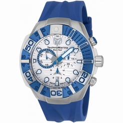 TECHNOMARINE MEN'S REEF 45MM SILICONE BAND PLASTIC CASE QUARTZ WATCH TM-515020