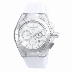 TECHNOMARINE UNISEX TECHNOMARINE 40MM WHITE SILICONE BAND QUARTZ WATCH 115041