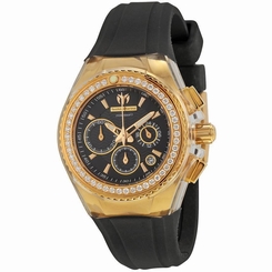 TECHNOMARINE WOMEN'S CRUISE ORIGINAL STAR 36MM BLACK QUARTZ WATCH TM-111008