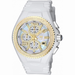 TECHNOMARINE WOMEN'S CRUISE DIAMOND 40MM SILICONE BAND QUARTZ WATCH TM-115245