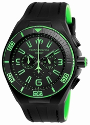 Technomarine Men's TM-115057 Cruise Night Vision Quartz Black Dial Watch