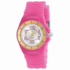 Fake AAA TECHNOMARINE WOMEN'S TECHNOMARINE PINK SILICONE BAND SWISS QUARTZ WATCH 115132 Watch