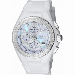  TECHNOMARINE WOMEN'S CRUISE DIAMOND 40MM SILICONE BAND QUARTZ WATCH TM-115241