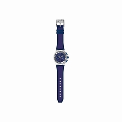 TECHNOMARINE UNISEX 40MM SILICONE BAND STEEL CASE SWISS QUARTZ WATCH 115021