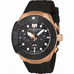  TECHNOMARINE MEN'S REEF 45MM SILICONE BAND PLASTIC CASE QUARTZ WATCH TM-515019
