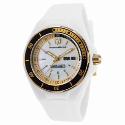 Technomarine Sea Manta TM-115119 Womens Mop Dial Watch with Silicone Strap