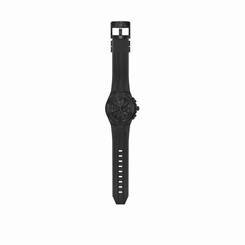 TECHNOMARINE MEN'S 46MM BLACK SILICONE BAND STEEL CASE QUARTZ WATCH 115059