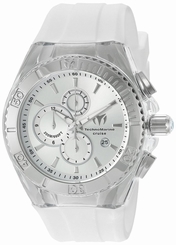 Technomarine Men's TM-115215 Cruise Star Analog Display Quartz White Watch New