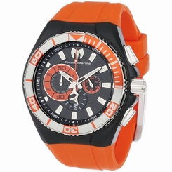 TechnoMarine Men's 112011 Cruise Locker Nylon Strap with Key Ring Watch