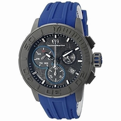 Technomarine Men's TM-515003 Titanium Reef Analog Display Swiss Quartz Blue Watc