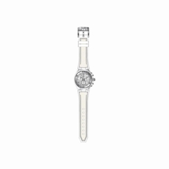 Technomarine Tm-115017 Women's Cruise California Chrono White Silicone And Canva