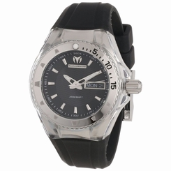 TechnoMarine Women's 110036 Cruise Original 3 Hands Black Dial Watch