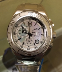 Technomarine TM-215040 Men's Steel Manta Silver Dial Swiss Watch