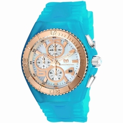 TECHNOMARINE WOMEN'S TECHNOMARINE SILICONE BAND STEEL CASE QUARTZ WATCH 115289