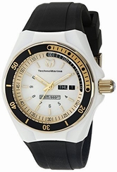 Technomarine Womens TM-115118 Cruise Sport Analog Display Swiss Quartz Black