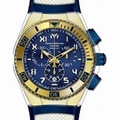 Technomarine TM-115010 California Gold & Blue Swiss Watch