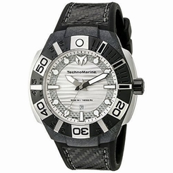 Technomarine Men's TM-514001 Black Reef Analog Display Swiss Quartz Black Watch