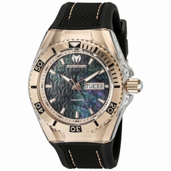 Technomarine Men's TM-115214 Cruise Monogram Analog Display Swiss Quartz Black W