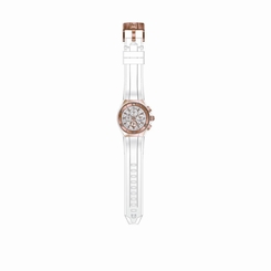 TECHNOMARINE MEN'S 46MM SILICONE BAND STEEL CASE SWISS QUARTZ WATCH 115047