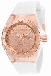 Technomarine TM-115001 Unisex Cruise Monogram Quartz Chronograph Rose Gold