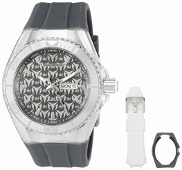 Technomarine Men's TM-115062 Cruise Monogram Analog Display Quartz Grey W... New
