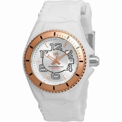 TechnoMarine 115134 Womens White Silicone Band Steel Case Swiss Quartz Analog Wa
