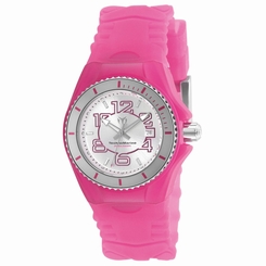 Technomarine 115127 Mens Silver Dial Analog Quartz Watch with Silicone Strap