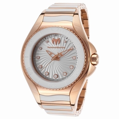 Technomarine Women's TM-214001 Blue Manta Analog Display Swiss Quartz Two Tone W