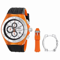 TechnoMarine Unisex 114022 Cruise Monogram Analog Display Quartz Black Watch