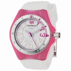 TechnoMarine Women's 110058 Cruise Original Beach 3 Hands Silver and Pink Dial W