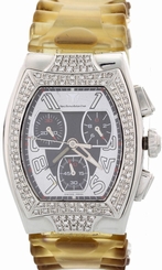 Men's Stainless Steel Technomarine Chronograph with Diamonds TSCM 03324